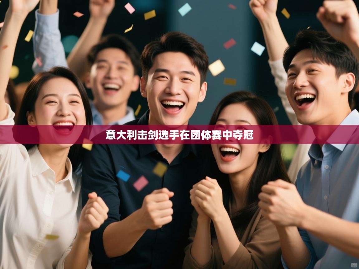 意大利击剑选手在团体赛中夺冠  第1张