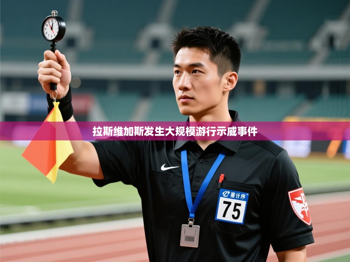 拉斯维加斯发生大规模游行示威事件 第1张